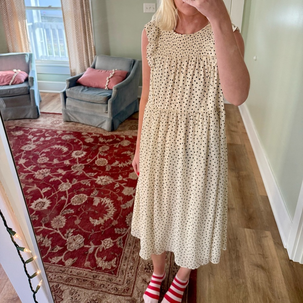 Madewell Polka Dot Dress